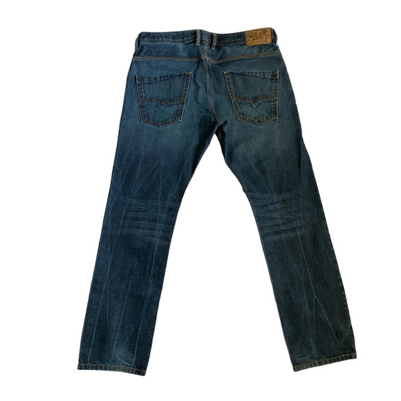 DIESEL / MEN JEANS / KROOLEY / 36X32 / WASH SR231_STRETCH / REGULAR SLIM-CARROT - Picture 2 of 6